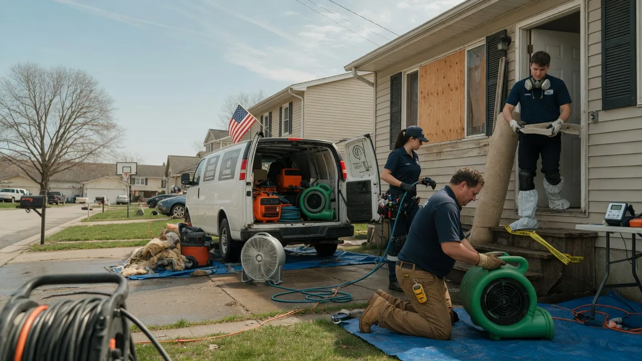 Water Damage Restoration in Intercourse, PA near me